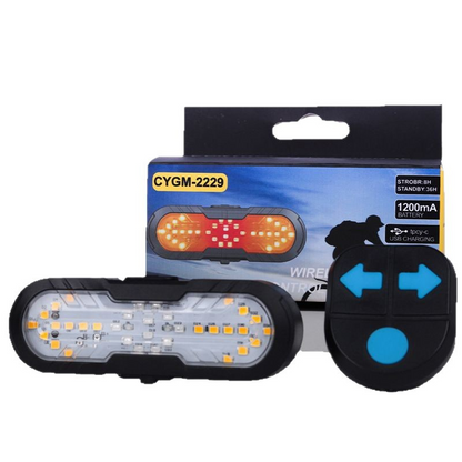 ⏰🚴‍♂️ NUR FÜR KURZE ZEIT: -50% 🔥 Intelligentes Fahrrad-Sicherheitslicht mit kabelloser Fernbedienung – dein Must-have für sicheres Fahren ✨