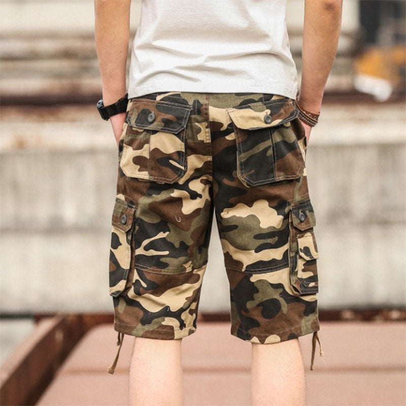 🩳 LIMITED-TIME 50% RABATT! ✨ Cargo-Shorts – Multi-Taschen, Camouflage, Robuste, Loose Fit 🔧