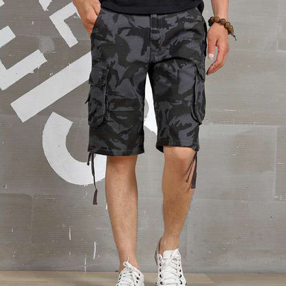 🩳 LIMITED-TIME 50% RABATT! ✨ Cargo-Shorts – Multi-Taschen, Camouflage, Robuste, Loose Fit 🔧