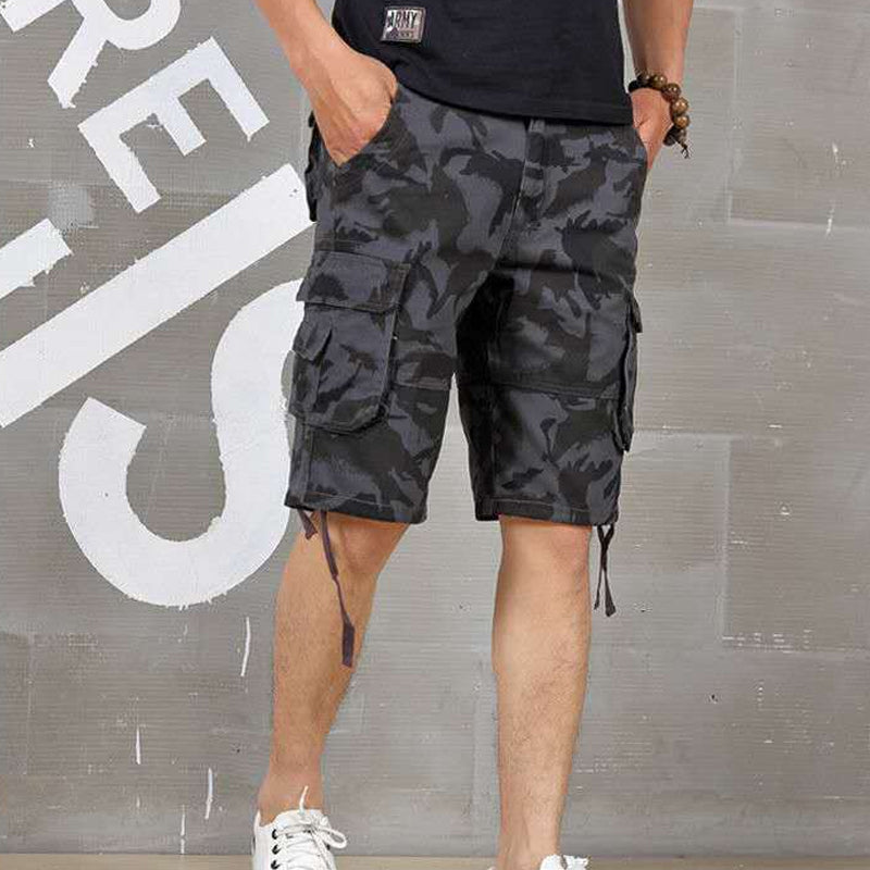 🩳 LIMITED-TIME 50% RABATT! ✨ Cargo-Shorts – Multi-Taschen, Camouflage, Robuste, Loose Fit 🔧