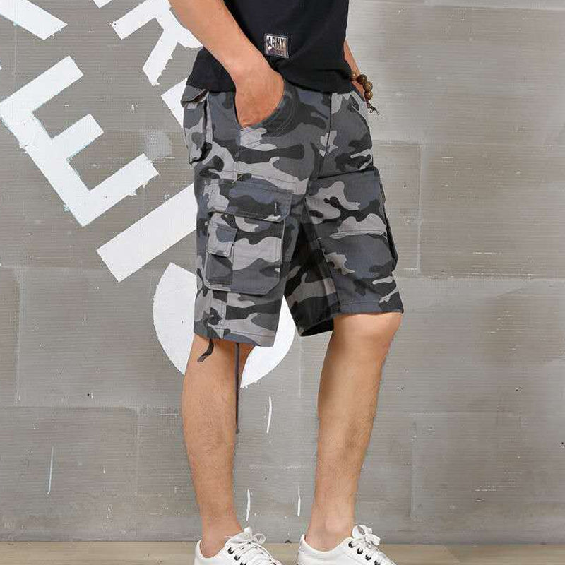🩳 LIMITED-TIME 50% RABATT! ✨ Cargo-Shorts – Multi-Taschen, Camouflage, Robuste, Loose Fit 🔧