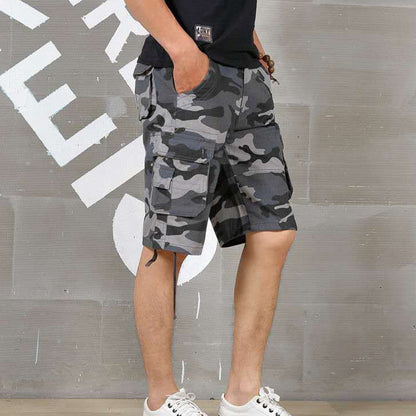 🩳 LIMITED-TIME 50% RABATT! ✨ Cargo-Shorts – Multi-Taschen, Camouflage, Robuste, Loose Fit 🔧