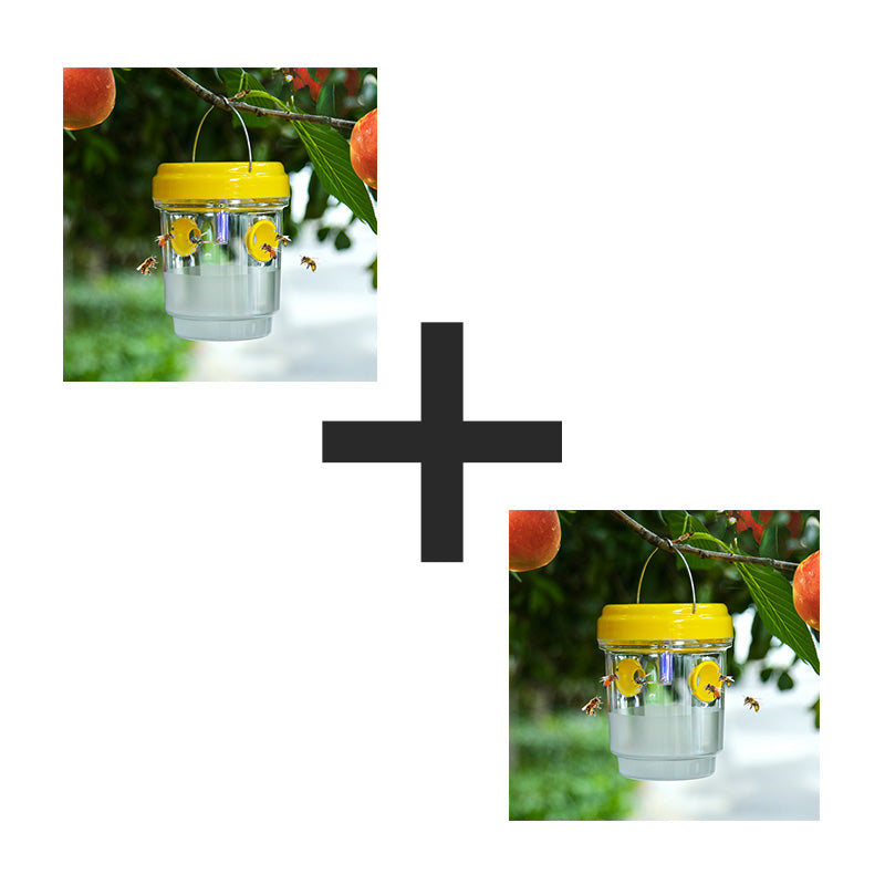 🌞Sommer-Sonderangebot – 50 % Rabatt!!🌿Solarbetriebene Hänge-Wespenfalle