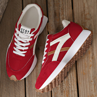💃Längerer Beinoptik！Vintage-Mesh-Sneaker für Frauen，Plateausohle + atmungsaktiv + komfortabel den ganzen Tag🌟