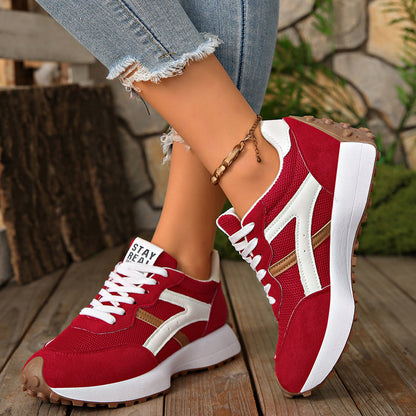 💃Längerer Beinoptik！Vintage-Mesh-Sneaker für Frauen，Plateausohle + atmungsaktiv + komfortabel den ganzen Tag🌟