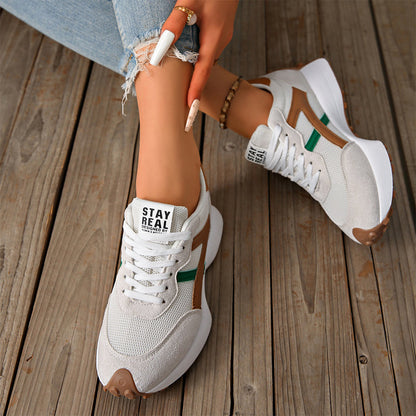 💃Längerer Beinoptik！Vintage-Mesh-Sneaker für Frauen，Plateausohle + atmungsaktiv + komfortabel den ganzen Tag🌟