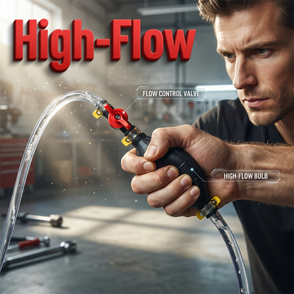 ⚡Blitzschnell & Effizient！Manueller Siphonpumpe mit Hochflussventil，50% Zeitersparnis + Dichtungsfunktion💧