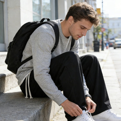 ☀️ Maximale Bewegungsfreiheit！Elastische Herren Freizeithose in Gerades Bein，knitterfrei & alltagstauglich 👖