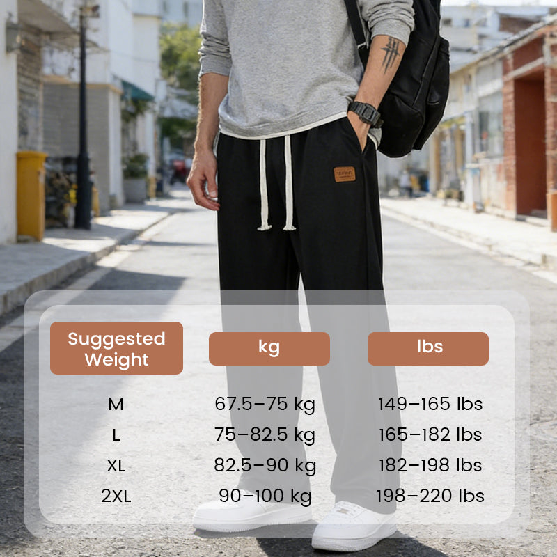 ☀️ Maximale Bewegungsfreiheit！Elastische Herren Freizeithose in Gerades Bein，knitterfrei & alltagstauglich 👖