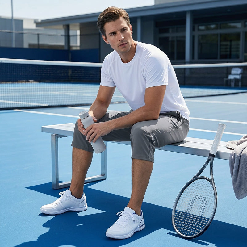 💪 Schnelltrocknende Herren Caprihose mit hoher Elastizität – ultrakomfortabel, atmungsaktiv und flexibel für Fitness, Jogging und Outdoor