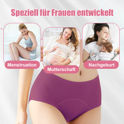 🌸KAUFE 5 UND ERHALTE 5 GRATIS 🌸2026 Neueste High Waist Leak proof Höschen