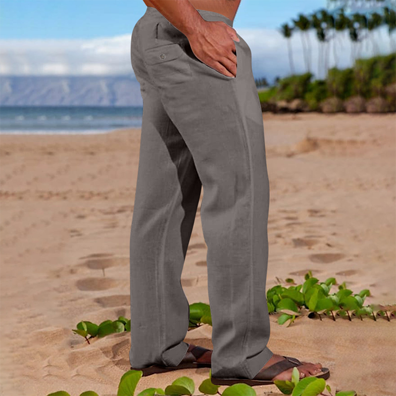 🔥 Zeitlich begrenztes Sonderangebot | Bequeme Herren-Freizeithose mit geradem Schnitt