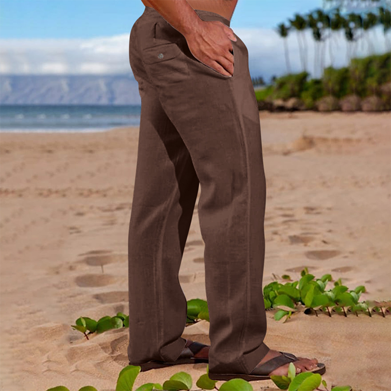🔥 Zeitlich begrenztes Sonderangebot | Bequeme Herren-Freizeithose mit geradem Schnitt