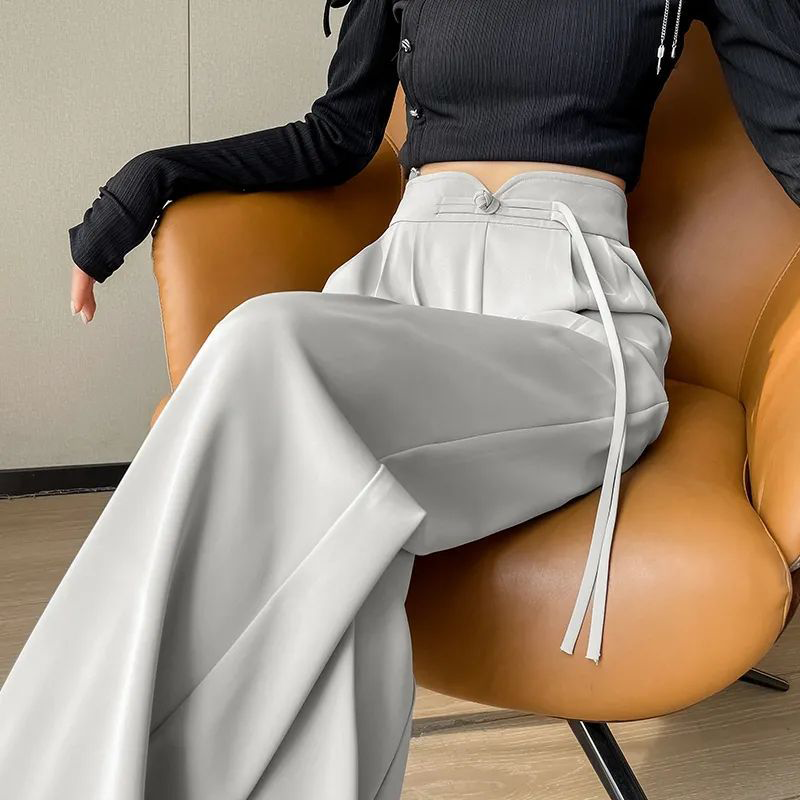 ✨ SOMMER DEAL: 50% RABATT 👖 Wide-Leg High-Waist Hose 🍃 knitterfrei, figurbetont & mit trendigen Froschknöpfen 🔥