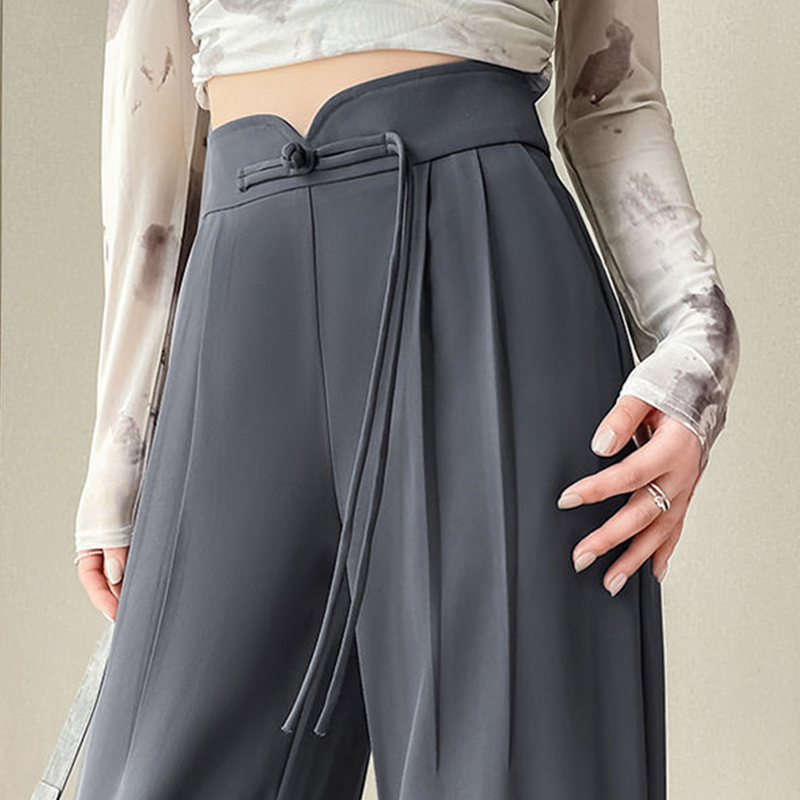 ✨ SOMMER DEAL: 50% RABATT 👖 Wide-Leg High-Waist Hose 🍃 knitterfrei, figurbetont & mit trendigen Froschknöpfen 🔥