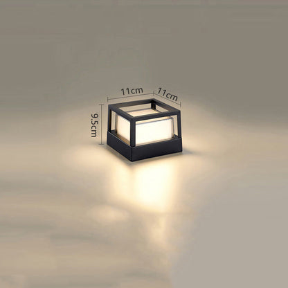 💡 Minimalistische Solar-Außenleuchte für alle Outdoor-Bereiche