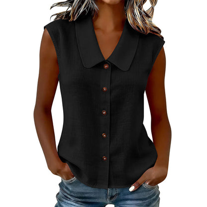 🔥 50% RABATT ✨ Damen V-Ausschnitt Bluse mit Knopfleiste – elegant, leicht & perfekt für jeden Tag 💖