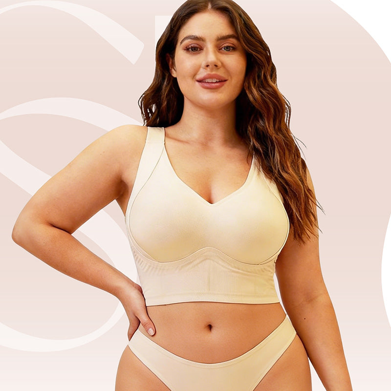 ⏰🔥 LIMITIERT: -50% ✨ Nahtloser BH ☁️ maximale Abdeckung & super bequem – perfekter Halt für jeden Tag 💖