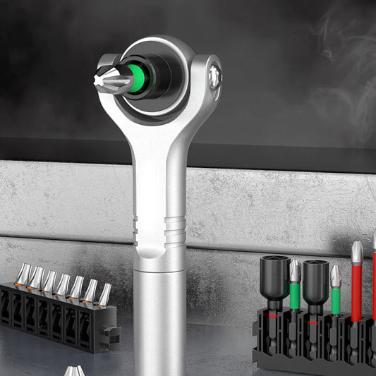 🔧 Universeller magnetischer Ratschenschraubendreher – robust & handlich