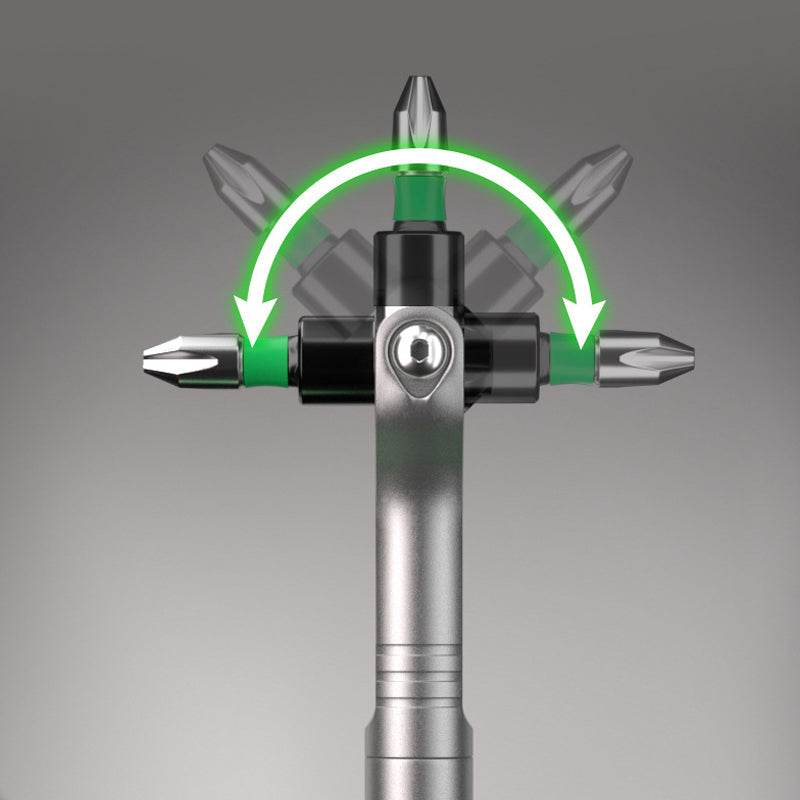 🔧 Universeller magnetischer Ratschenschraubendreher – robust & handlich