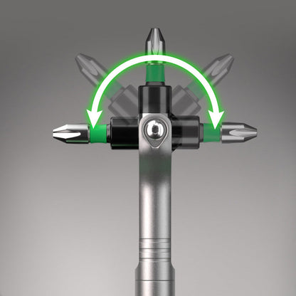 🔧 Universeller magnetischer Ratschenschraubendreher – robust & handlich