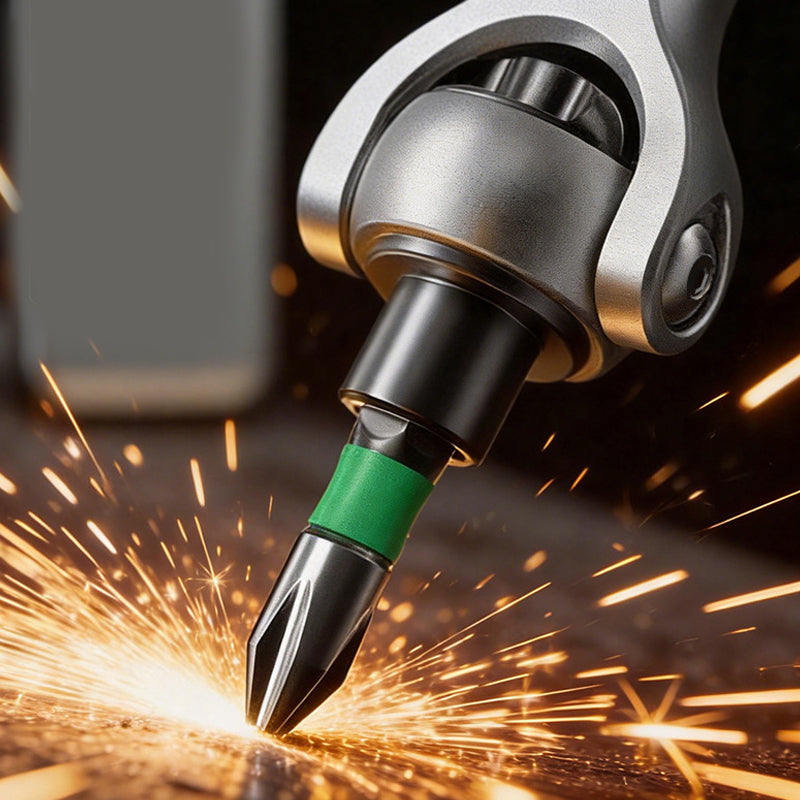 🔧 Universeller magnetischer Ratschenschraubendreher – robust & handlich