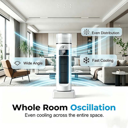 🌿6-stufiger Nebelventilator – Ideal für Zuhause, Büro und den Außenbereich ❄️