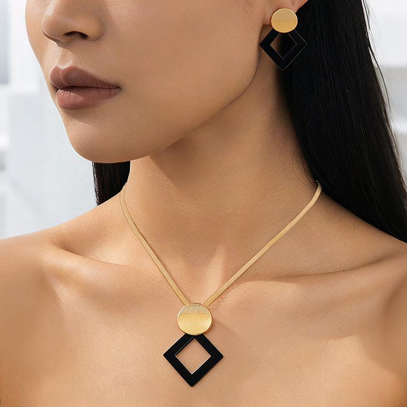 ✨Modernes geometrisches Schmuckset