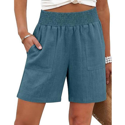 ✨ Weiche Freizeit-Shorts für Damen mit Seitentaschen, atmungsaktiv & alltagstauglich