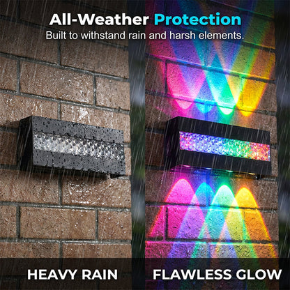 💡 Moderne LED-Außenwandleuchte | Wasserdicht & energiesparend✨ Wetterfeste LED-Wandleuchte, stilvoll & langlebig für Garten & Haus