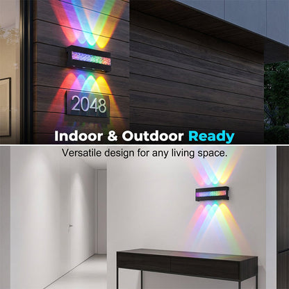 💡 Moderne LED-Außenwandleuchte | Wasserdicht & energiesparend✨ Wetterfeste LED-Wandleuchte, stilvoll & langlebig für Garten & Haus
