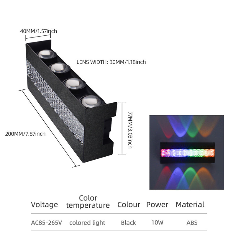 💡 Moderne LED-Außenwandleuchte | Wasserdicht & energiesparend✨ Wetterfeste LED-Wandleuchte, stilvoll & langlebig für Garten & Haus