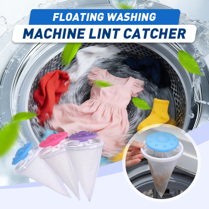 ✨ Flusenfänger zum Einlegen in die Waschmaschine, schwimmend, wiederverwendbar & umweltfreundlich