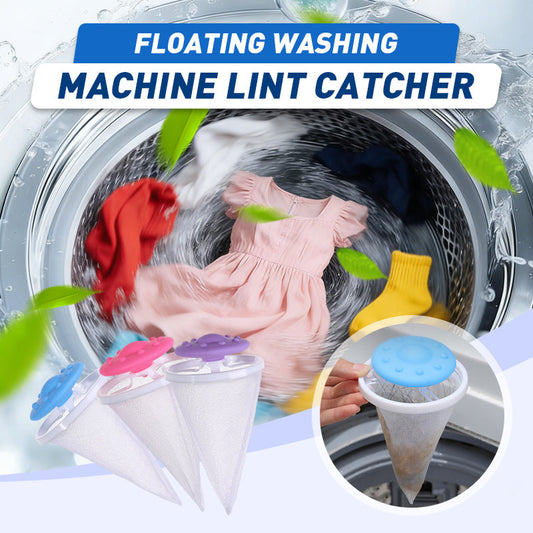 ✨ Flusenfänger zum Einlegen in die Waschmaschine, schwimmend, wiederverwendbar & umweltfreundlich