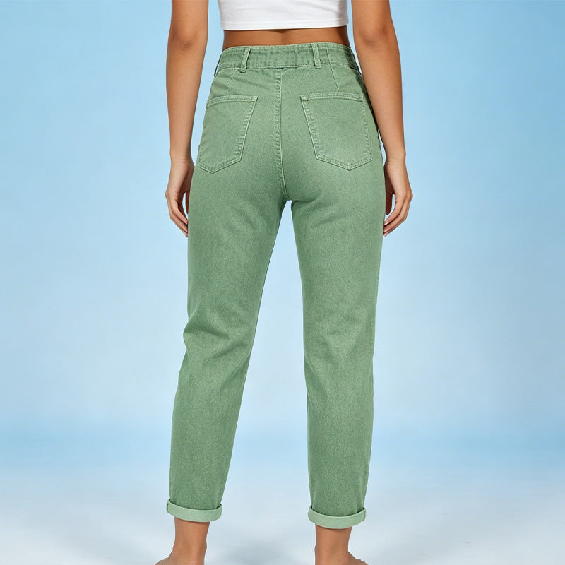 📢📢50%Rabatt!!!🎉✨Lässige Damen Jeans-Jogger mit Kordelzug