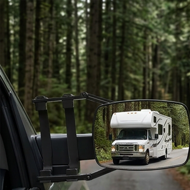 🔥 NUR FÜR KURZE ZEIT 50% RABATT! 🚛 Verstellbarer ausziehbarer Anhängerspiegel für mehr Sicht & sicheres Ziehen