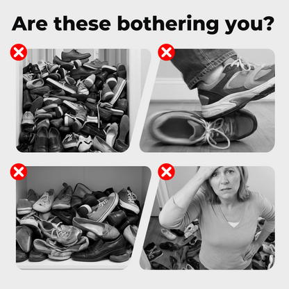👟 Schuhregal zum Aufhängen an der Tür – 24 Fächer & werkzeuglose Montage – Passend für Standardtüren, Platz für bis zu 24 Paar Schuhe – ideal für den Eingangsbereich oder den Kleiderschrank 🚪✨