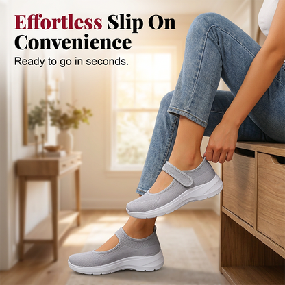 👟 Bequeme Plateausneaker mit verstellbarem Riemchen – rutschfest & modisch