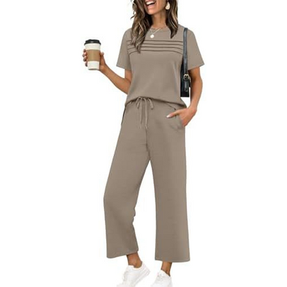 🛋️ 2-teiliges Loungewear-Set für Damen – weich, bequem & perfekt für entspannte Tage zu Hause