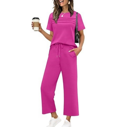 🛋️ 2-teiliges Loungewear-Set für Damen – weich, bequem & perfekt für entspannte Tage zu Hause