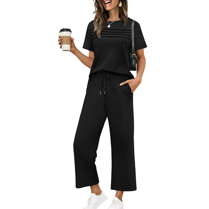 🛋️ 2-teiliges Loungewear-Set für Damen – weich, bequem & perfekt für entspannte Tage zu Hause