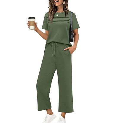 🛋️ 2-teiliges Loungewear-Set für Damen – weich, bequem & perfekt für entspannte Tage zu Hause