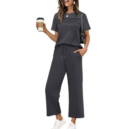 🛋️ 2-teiliges Loungewear-Set für Damen – weich, bequem & perfekt für entspannte Tage zu Hause