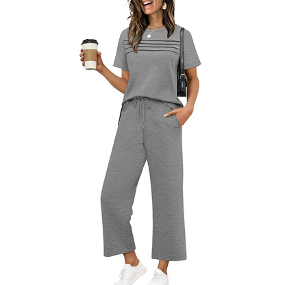 🛋️ 2-teiliges Loungewear-Set für Damen – weich, bequem & perfekt für entspannte Tage zu Hause