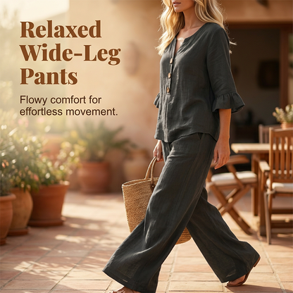 🍃 Fühlt sich an wie eine zweite Haut! Unser ultra-leichtes & atmungsaktives Homewear-Set – perfekt für entspannte Tage, Homeoffice & Reisen