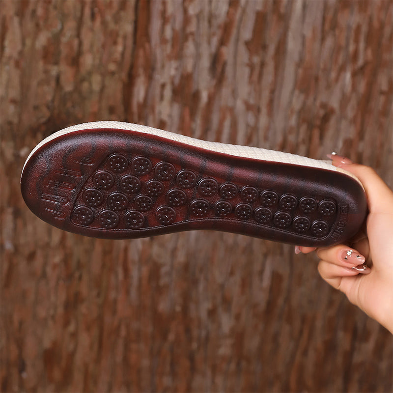 👟 Atmungsaktive Damen-Knit-Flats – weich, leicht & bequem auch bei langen Spaziergängen