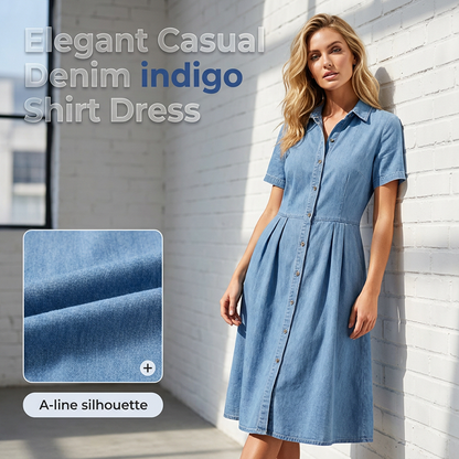 Elegantes und lässiges Jeanskleid für Damen