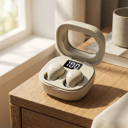 🎧 Mini-Kabellose Ohrhörer mit LED-Digitaldisplay-Ladecase – kompaktes Design, klarer Sound & lange Akkulaufzeit – perfekt für Sport, Reisen & Alltag – mit Echtzeit-Batterieanzeige