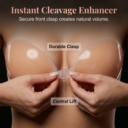 Strapless Push-Up Adhesive Bra