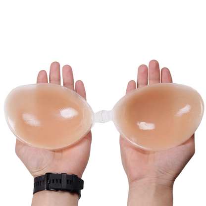 Strapless Push-Up Adhesive Bra